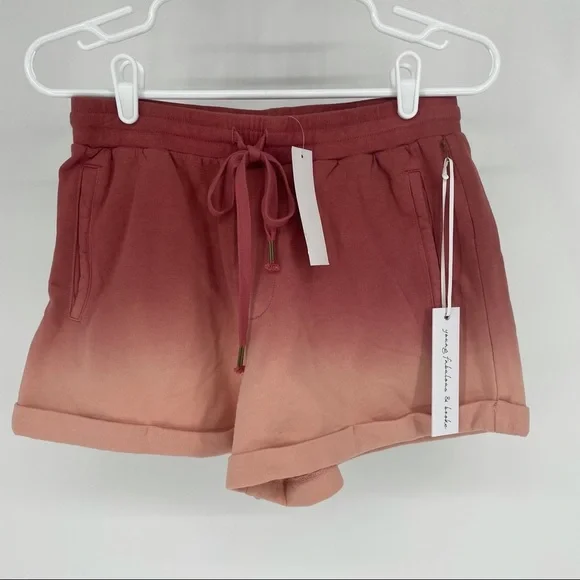 Young Fabulous & Broke Parker Rose Ombré Shorts - Picture 2 of 6